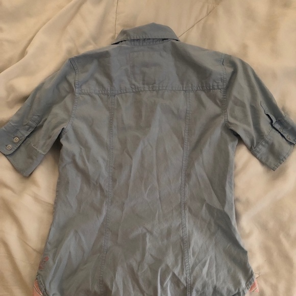 ✨ American Eagle Favorite Short Sleeve Button Down - Picture 4 of 4